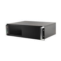 Boîtier de contrôle industriel en aluminium 3U sur mesure, châssis de montage en rack, fabrication en tôle, découpe laser, revêtement en poudre IP54