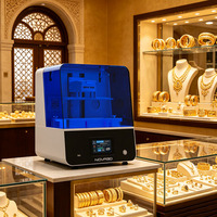 Printer 3D NOVA3D GEM3 MAX untuk Perhiasan Rantai Cuban Link, Pencetakan Massal Gelang dan Cincin Rantai Cuban Link untuk Metode Pengecoran Lilin (Lost Wax Casting)