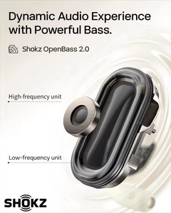 Auriculares Inalámbricos Shokz OpenFit 2 T920 con Diseño Abierto, Tecnología DualBoost, Reducción de Ruido con IA y Personalización - Product Image 3