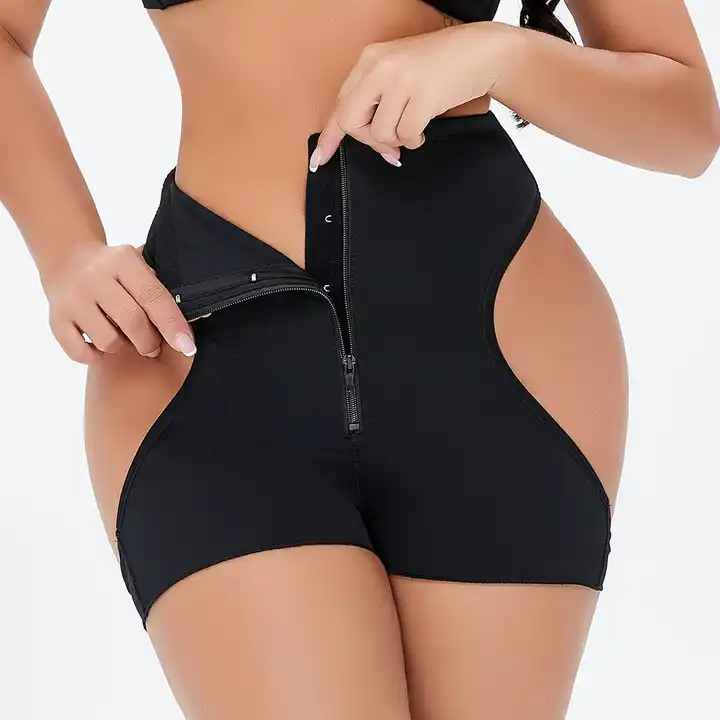 2-in-1 high waist hip lifting pants