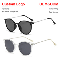 Lunettes de soleil unisexes Sunray, nouvelle collection ODM&OEM, monture métallique UV400, tendance, logo personnalisé, monture intégrale, pour femmes et hommes, utilisation en extérieur