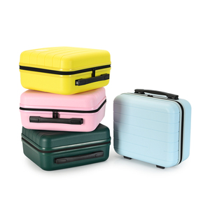 Maleta cosmética de viaje Mini de moda Coreana de 13 pulgadas con logotipo personalizado, Maleta de <span class=keywords><strong>maquillaje</strong></span> con cierre de cremallera, carcasa dura PP para mujer - Product Image 5