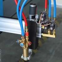 Coupeur portable JX flamme CNC avec torche prix de la machine de découpe plasma manuelle