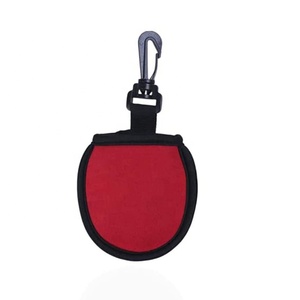Sac pochette pour balle de <span class=keywords><strong>golf</strong></span> en gros Accessoires de <span class=keywords><strong>golf</strong></span> Sac de transport pour balle de <span class=keywords><strong>golf</strong></span> simple avec crochet léger
