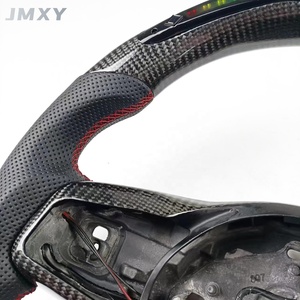 Volante de fibra de carbono LED personalizado para <span class=keywords><strong>Jaguar</strong></span> XE XF FJ, se puede personalizar para conservar la función de calefacción - Product Image 4