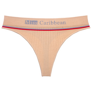 Mujeres Sexy Deportes Fitness Carta Raya Bragas <span class=keywords><strong>Tanga</strong></span> Ropa interior Sin costuras Cintura alta Sexy Calzoncillos Tangas - Product Image 5
