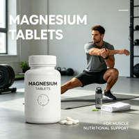 Comprimés de magnésium minéral nutritif