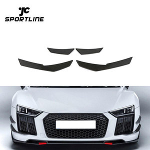 Ailerons avant Diveplane en fibre de carbone <span class=keywords><strong>R8</strong></span> Gen 2 pour <span class=keywords><strong>Audi</strong></span> <span class=keywords><strong>R8</strong></span> <span class=keywords><strong>V10</strong></span> 2016- <span class=keywords><strong>2018</strong></span> A Style - Product Image 1