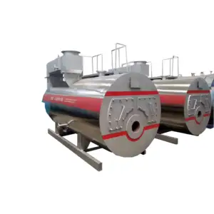 Certified 2 tons of natural gas steam horizontal energy-saving heating and heat exchange oil boiler oil gas steam generator
