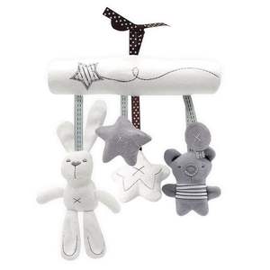 Jouets en peluche doux pour bébé, hochets suspendus, <span class=keywords><strong>poussette</strong></span> en <span class=keywords><strong>spirale</strong></span>, siège de voiture, animaux en peluche - Product Image 2