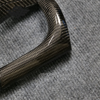 Kit de garnitures intérieures en fibre de carbone pour Toyota Hilux, ensemble complet pour panneaux de porte et tableau de bord