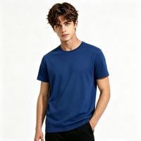 Camiseta Deportiva Unisex de Algodón 100% Ecológica de Secado Rápido, Cuello Redondo, Manga Corta, Transpirable, con Estampado Personalizado