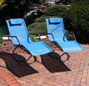 Simplement Assemblés Berçante Relaxante Chaise Pliante Zéro Gravité Chaise Pliable Chaise À <span class=keywords><strong>Bascule</strong></span> de <span class=keywords><strong>Jardin</strong></span> - Product Image 1