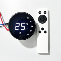 Thermostat intelligent pour chauffage avec écran tactile, Wi-Fi, application, assistant vocal et intégration domotique, contrôleur de chauffage électrique