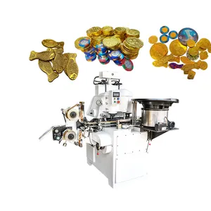 Wholesale cheap modern custom high quality scale coin small mini chocolate wrapping machine