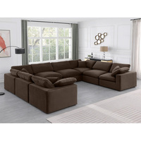 Canapé modulaire PZCN, combinaison libre, canapé en U, canapé sectionnel pour salon, housses de coussin amovibles, canapé d'angle Cloud en vente