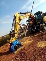 Compacteur routier hydraulique HOMIE conçu pour excavatrice, plaque compacteuse à vendre