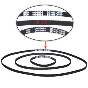 Correa de Distribución de Poliuretano PU <span class=keywords><strong>MXL</strong></span> XL de Goma GT2 GT3, Longitud OEM, Ancho de Correa Síncrona para Impresora 3D, Aplicaciones de Mecanizado CNC - Product Image 1
