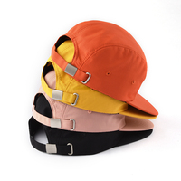 Casquette de camping imperméable personnalisée de haute qualité avec logo pour la course en extérieur, casquette de pêche en nylon à bord plat à séchage rapide