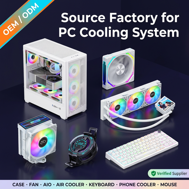 New Customized Pc case with Fan Tempering Glass Mid Tower ATX Case Multi Color Computer Case Gaming Casing Towers Pc Cabinet