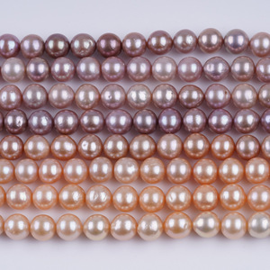 Zhuji Wholesale 10-11mm Edison Round Pearl Natural Freshwater White Pearl Loose Bead <b>String</b> for DIY Necklace <b>Bracelet</b> Jewelry - Product Image 4