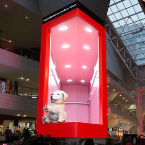Customized Naked Eye 3D <b>Display</b> Outdoor Ultra HD Big LED Advertising Video <b>Wall</b> Screen 5000cd Brightness IP65 Waterproof for - Product Image 1