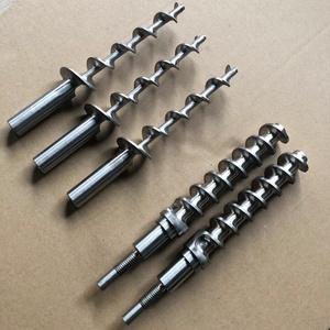 อะไหล่เครื่องฉีดพลาสติกแบบกำหนดเอง แกนสกรูป้อนวัสดุสแตนเลส 304 316 - Product Image 5