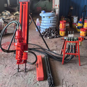 Potenza del motore pneumatico a 110rpm con velocità rotante di migliore qualità 4kw, impianto di perforazione con pendenza di ancoraggio - Product Image 1