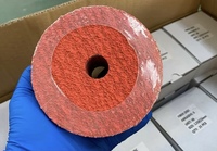 Disques abrasifs en fibre de résine de haute qualité, grain 36, 115 mm x 7/8 po, trou traversant, dos en fibre d'alumine-zircone, pour découpe de pierre OEM