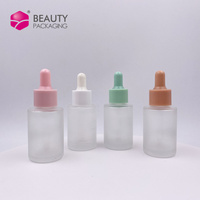 15ml 30ml bleu ambre noir vert verre boston bouteille ronde 60ml 120ml compte-gouttes/bouteille compte-gouttes d'huile essentielle avec pipette