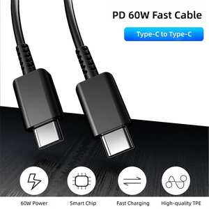 Siêu Nhanh Sạc 5A TPE Chất Liệu Cáp Dữ Liệu Cho S24 S25 Pd60w Type-C <span class=keywords><strong>USB</strong></span> Thế Hệ Mới Phụ Kiện - Product Image 6