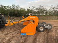 Niveleuse de terrain GPS haute précision extensible pour tracteur avec système de nivellement par satellite, roulement et pompe, marque WISDOM BEIDOU