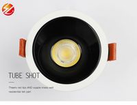 Miboxer — Spot lumineux Led imperméable avec technologie COB, éclairage d'intérieur, luminaire de plafond, lumière à intensité réglable, 7W, 1 unité
