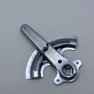 인기 판매 맞춤형 아연 도금 강철 덕트 댐퍼 쿼드런트 - Product Image 2