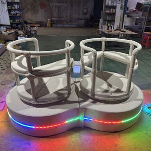 Custom Electric Indoor Playground Equipment Swivel Chair Soft <b>Play</b> Carousel Children's Amusement Park Toys for Kids Ages 3-12 - Product Image 1