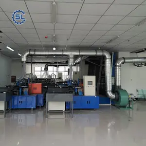 Máquina de fabricação de cone de papel cônico, cabeça dupla automática 90-100 peças/min, máquina para fio têxtil