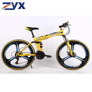 2023 precio de fábrica bicicleta de montaña plegable Mtb bicicleta para hombres/bicicleta de montaña plegable de acero/26 pulgadas 29 pulgadas bicicleta de montaña cuesta abajo - Product Image 2