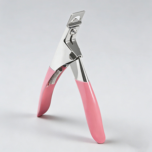 Coupe-ongles droit en acier inoxydable pour manucure et pédicure à domicile, salon de beauté personnel, pour ongles en acrylique et faux ongles - Product Image 3