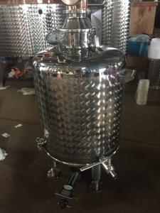 50L 100L 200L 구리 증류기 보일러 위스키 진 보드카 브랜디 아람빅 문샤인 팟스틸 가정용 주류 증류 장치 - Product Image 3