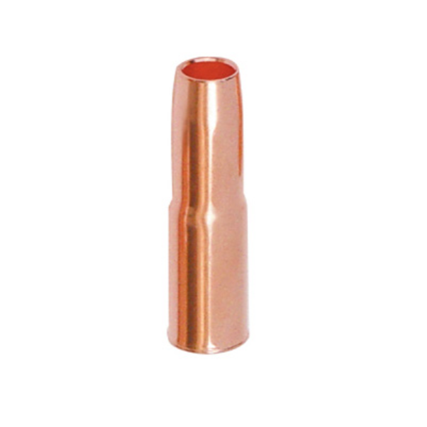 24A50 Factory Sale Various Bimetal Heat-insulated Threaded Copper Gun Plating Nozzle