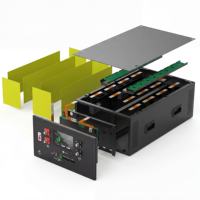 Boîtier de batterie solaire au lithium LiFePO4 48V 16S V19 JK BMS 280 DIY Kit LF280K V3 V2 280Ah 340Ah 314Ah pour la Pologne