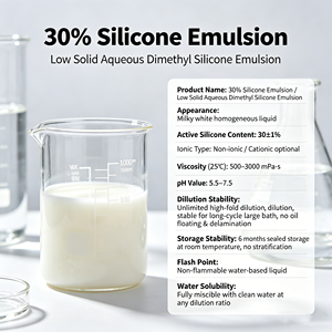 Emulsión de Silicona 30% <span class=keywords><strong>Agente</strong></span> Impermeabilizante Desespumante - Product Image 1
