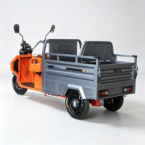 Véhicule à 3 roues, 1200W de puissance, design pliable, tricycle électrique à double usage avec frein à tambour de 160 mm pour le transport rural - Product Image 2