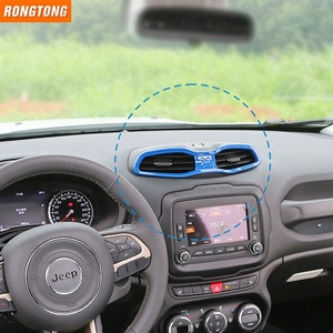 <span class=keywords><strong>คอนโซล</strong></span>กลาง<span class=keywords><strong>รถ</strong></span>ยนต์ภายใน,กรอบช่องแอร์ฝาครอบช่องลมสำหรับ<span class=keywords><strong>รถ</strong></span> Jeep Renegade 2016 + - Product Image 4