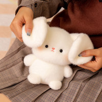 Jouets en peluche, lapin, cochon, éléphant en peluche doux, poupée sensorielle lourde pour soulager l'anxiété, cadeau pour enfants