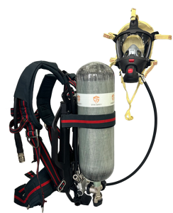เครื่องช่วยหายใจแบบใช้ลมอัดขนาดใหญ่ ยี่ห้อ Ayonsafety รุ่น RHZKF6.8/30 ป้องกันไฟ สำหรับนักดับเพลิง งานเหมือง และเคมี - Product Image 1