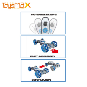 Voitures torsadées télécommandées 2.4G, jouets à échelle 1/14, voiture RC <span class=keywords><strong>Double</strong></span> face avec lumière, offre spéciale - Product Image 4
