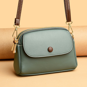 Nouveau sac bandoulière tendance grande capacité en cuir souple pour femme, sac à main de luxe de créateur - Product Image 1