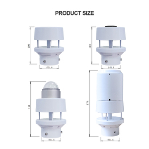 Anénomètre numérique de mesure OEM agricole automatique Rs485 capteur de direction de la vitesse du vent à ultrasons Stations météorologiques à vendre - Product Image 2