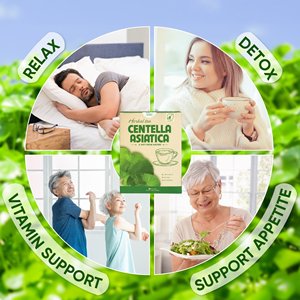 Té Herbal Orgánico Premium de Centella Asiática, Ayuda a Prevenir la Caída del Cabello, Precio de Fábrica, 2G, Marca NMPT, Vietnam, en Caja - Product Image 5